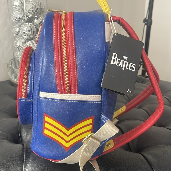 LOUNGEFLY The Beatles Sparkley Backpack - Picture 6 of 6